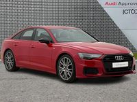Used Audi A6 Black Edition 204 HP (150 kW) 2023 Red Sedan