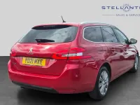 Used Peugeot 308 SW Allure 129 HP (94 kW) 2021 Red Estate