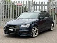 Used Audi A3 Sportback S-Line 184 HP (135 kW) 2016 Blue Hatchback