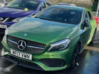 Used Mercedes A200 AMG Line Premium 2017 Green Hatchback