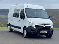 Used Vauxhall Movano 130 HP (95 kW) 2019 White MPV