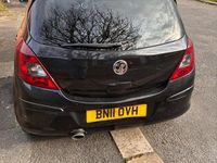 Used Vauxhall Corsa 2011 Black Hatchback