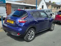 Used Nissan Juke Tekna 2018 Blue SUV