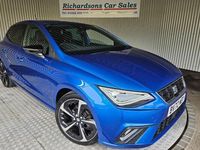 Used Seat Ibiza FR Sport 95 HP (69 kW) 2022 Blue Hatchback