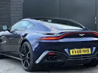 Used Aston Martin Vantage 510 HP (375 kW) 2018 Blue Coupe
