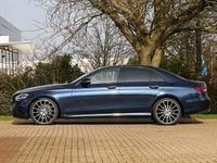 Used Mercedes E200 AMG line 200 HP (147 kW) 2022 Blue Estate