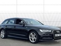 Used Audi A6 S-Line 190 HP (139 kW) 2017 Black Estate