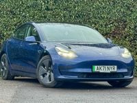 Used Tesla Model 3 Standard Range 366 kW (498 HP) 2021 Blue Sedan