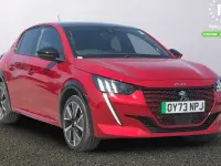Used Peugeot e-208 Premium 100 kW (136 HP) 2022 Red Hatchback