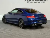 Used Mercedes C220 AMG Line Premium 2021 Blue Coupe