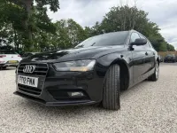 Usado Audi A4 Design 143 CV (105 kW) 2012 Negro Familiar