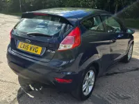 Used Ford Fiesta Studio 2015 Blue Hatchback