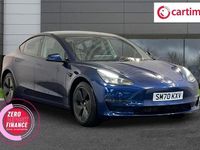 Used Tesla Model 3 Long Range AWD 366 kW (498 HP) 2021 Blue Sedan