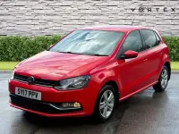 Used VW Polo Match 2017 Red Hatchback