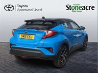 Second-hand Toyota C-HR Design 122 CP (89 kW) 2018 Albastru SUV