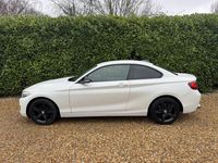 Used BMW 218 Sport Line 2014 White Coupe