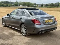 Used Mercedes C250 AMG line 2018 Grey Sedan