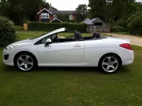 Used Peugeot 308 CC Allure 2012 White pearl Cabriolet