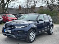 Used Land Rover Range Rover evoque SE 2016 Blue Estate