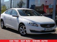 Used Volvo S60 Business Edition 115 HP (84 kW) 2014 White Sedan