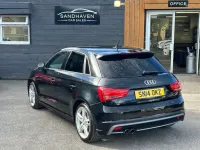 Used Audi A1 Sportback S-Line 140 HP (102 kW) 2014 Black Hatchback