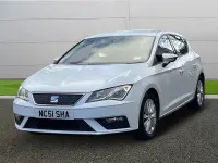 Used Seat Leon Ecomotive 116 HP (85 kW) 2018 White Hatchback