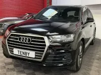 Used Audi Q7 S-Line 272 HP (200 kW) 2018 Black SUV
