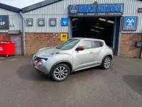 Used Nissan Juke Tekna 117 HP (86 kW) 2014 Silver SUV