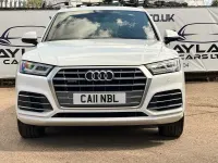 Used Audi Q5 S-Line 190 HP (139 kW) 2017 White SUV