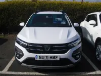 Gebraucht Dacia Sandero Prestige 90 PS (66 kW) 2021 Weiß Kleinwagen