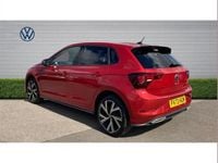 Begagnad VW Polo R-line 95 HK (69 kW) 2023 Röd Halvkombi