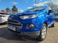 Usado Ford Ecosport Zetec 95 HP (69 kW) 2017 Azul SUV