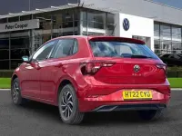 Used VW Polo Life 95 HP (69 kW) 2022 Red Hatchback