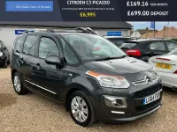 Used Citroën C3 Picasso Exclusive 120 HP (88 kW) 2014 Grey MPV