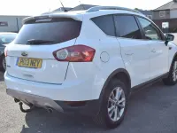 Used Ford Kuga Zetec 140 HP (102 kW) 2013 White SUV