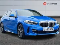 Used BMW 118 M Sport 136 HP (100 kW) 2023 Blue Hatchback