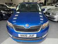 Used Skoda Rapid SE 2015 Blue Hatchback