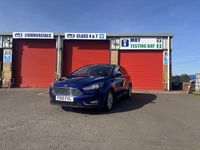 Begagnad Ford Focus Titanium 120 HK (88 kW) 2015 Blå Halvkombi