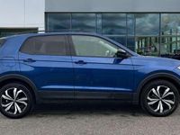 Used VW T-Cross Black Edition 110 HP (80 kW) 2023 Blue SUV