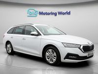Used Skoda Octavia SE Technology 110 HP (80 kW) 2022 White Estate