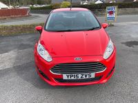 Used Ford Fiesta Zetec 2015 Red Hatchback