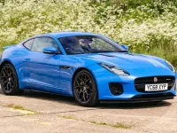Używany Jaguar F-Type 300 KM (220 kW) 2018 Niebieski Coupe