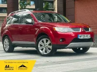Used Mitsubishi Outlander Elegance 170 HP (125 kW) 2009 Red SUV