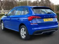 Used Skoda Kamiq 94 HP (69 kW) 2020 Blue SUV