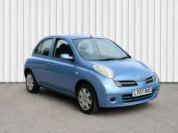 Used Nissan Micra 79 HP (58 kW) 2007 Blue Hatchback