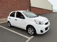 Begagnad Nissan Micra Visia 2016 Vit Halvkombi