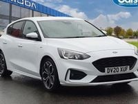 Used Ford Focus ST-Line X 125 HP (91 kW) 2020 White Hatchback