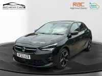 Used Vauxhall Corsa Edition 100 HP (73 kW) 2022 Black Hatchback