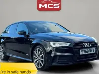 Used Audi A3 Black Edition 116 HP (85 kW) 2018 Sedan