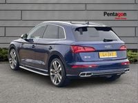 Begagnad Audi SQ5 S-Line 347 HK (255 kW) 2020 Blå SUV